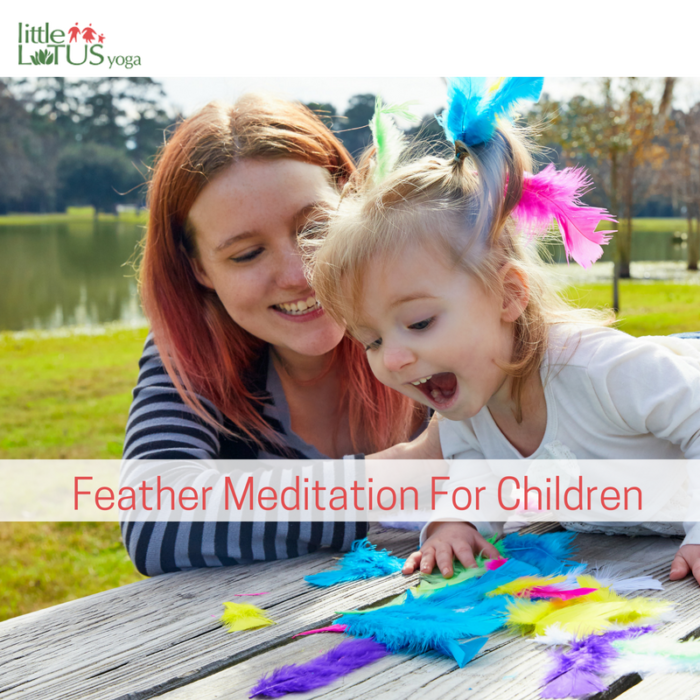 Teaching Feather Meditation To Children